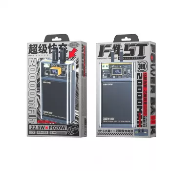Batería externa WK-WP-325, capacidad 10000mAh