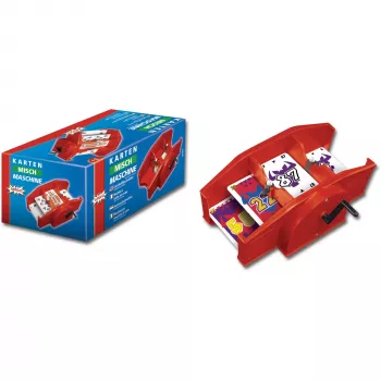 Máquina mezcladora de cartas (rojo)