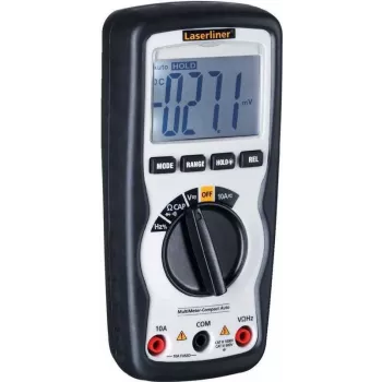 Multímetro digital de mano LASERLINER MultiMeter-Compact Auto CAT IV 600 V pantalla (Counts): 4000 (083.034A)