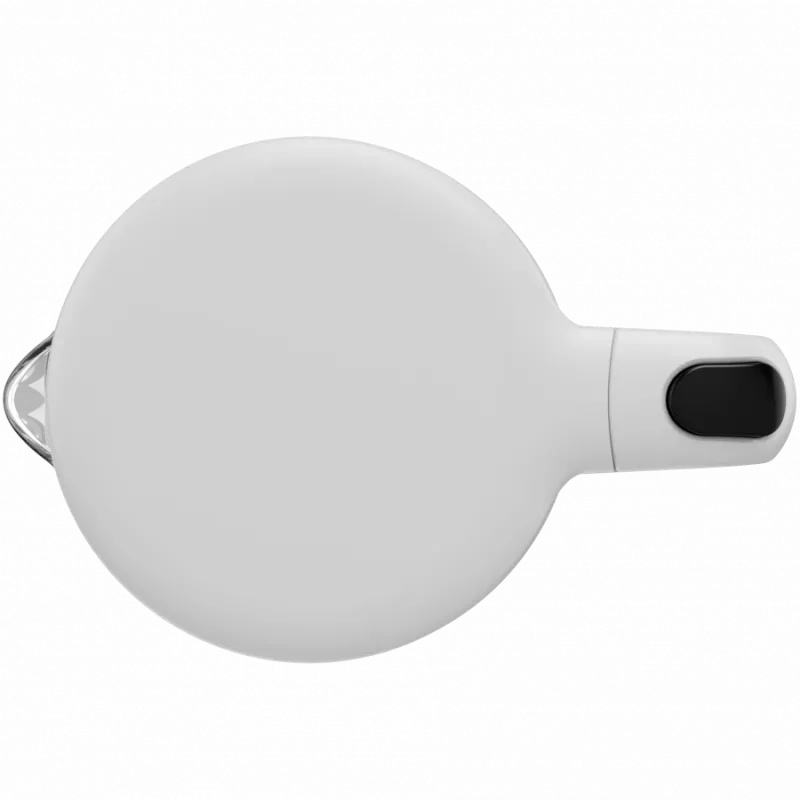 Hervidor de agua AENO EK6: 1850-2200W, 2L, Strix, forma cuadrada, tapa transparente, cristal altamente resistente, iluminación LED, apagado automático, protección contra funcionamiento en seco
