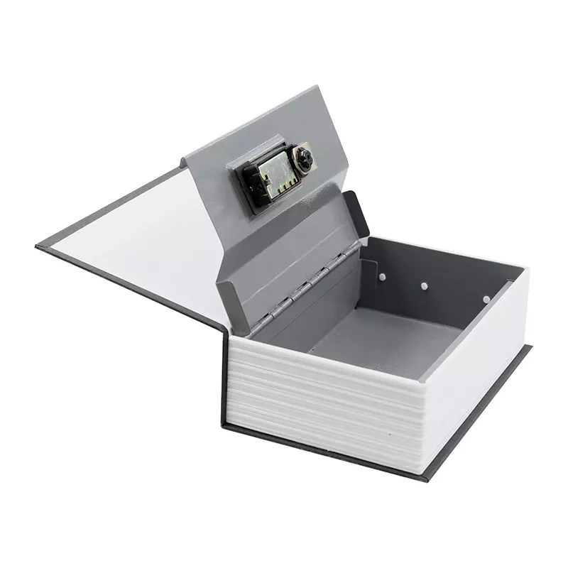 Caja de caudales TRACER TRASEJ47654 — BookSafe Pro Design, caja fuerte pequeña segura, material resistente