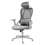 Silla gaming huzaro Combat 2.7 — silla gaming ergonómica de tela, gris, respaldo de malla, altura ajustable, mecanismo reclinable, 120 kg máx.