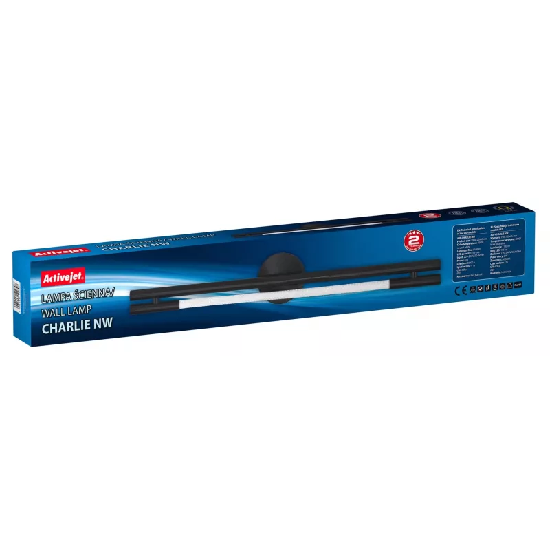Lámpara de pared LED Activejet AJE-CHARLIE NW