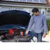 Cargador de batería Einhell CE-BC 15 M 12 V Negro Rojo