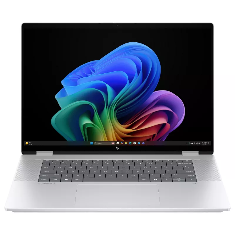 HP OmniBook X Flip Next Gen AI portátil 16-as0054ng - diseño convertible - Intel Core Ultra 5 226V / 2.1 GHz - Win 11 Home - Arc Graphics 130V - 16 GB RAM - 512 GB SSD NVMe - 40,6 cm (16 inch)