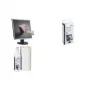 Set de limpieza de dispositivos con toallitas húmedas/secas y líquido Durable SCREENCLEAN Set