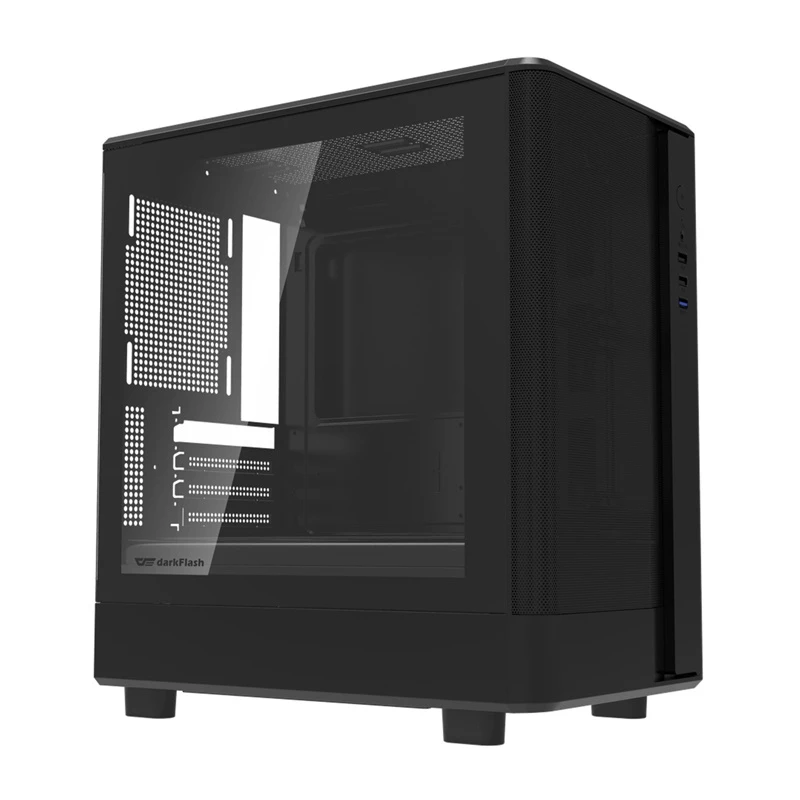 Caja de ordenador Darkflash DB330M Mesh ATX negra