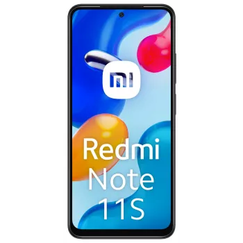 Xiaomi Redmi Note 11S - Smartphone 4G - Dual-SIM - RAM 6 GB / almacenamiento interno 128 GB - ranura microSD - pantalla OLED - 6.43 - 2400 x 1080 píxeles (90 Hz)