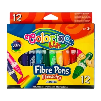 Rotuladores Colorino 42651PTR punta redonda 12 colores set