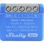 Interruptor inteligente Shelly 1 Mini Gen4 1P inalámbrico 110–240 V 50–60 Hz 1,2 W Bluetooth Wi‑Fi ZigBee 34×16×29 mm