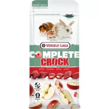 Snack para conejos Versele-Laga Crock Apple Snack 50 g — snack con vitaminas, vitamina D3