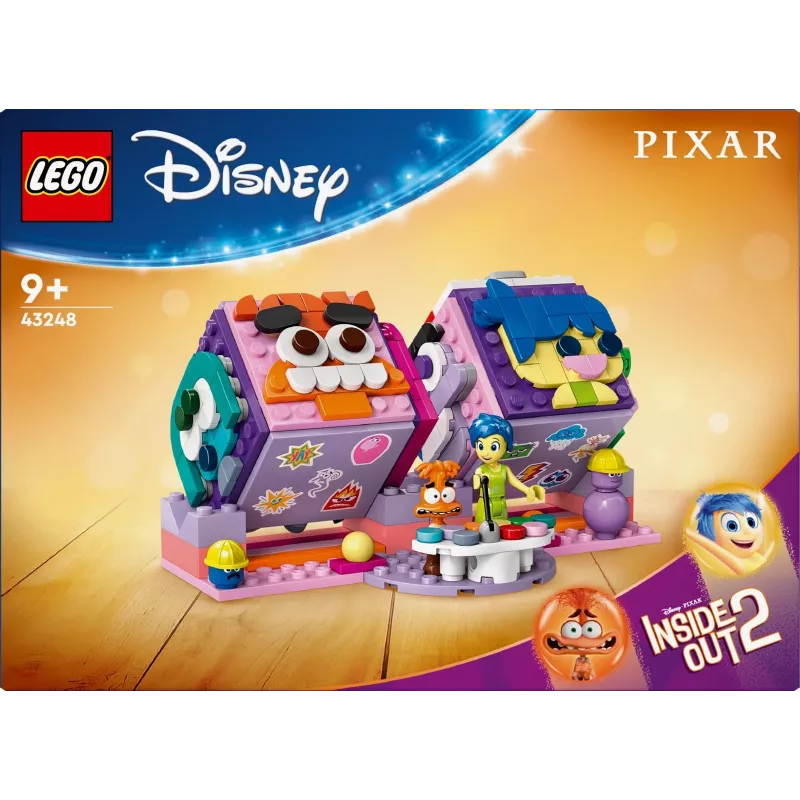 Juguete de construcción LEGO Disney Pixar Del revés 2 set de dados de emociones 43248