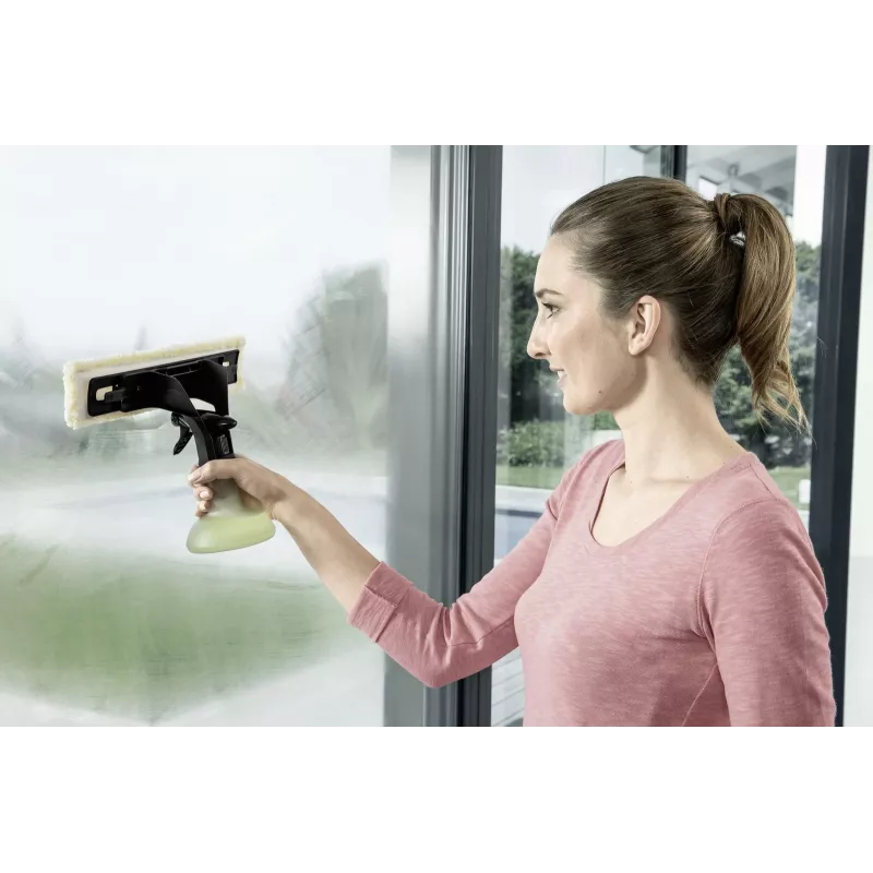 Accesorio limpiacristales Karcher 2.633-129.0 — botella pulverizadora de 250 ml, compatible con WV 2 Plus, WV 2 Premium, WV 5 Premium