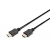 Assmann Cable de conexión HDMI High Speed, conector macho/macho Type-A, 10,0 m, con Ethernet, anteriormente HDMI 1.4, UL, negro, dorado (AK-330107-100-S)