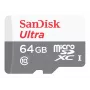 MicroSDXC SanDisk 64GB Clase 10 UHS-I SDSQUNR-064G-GN3MN