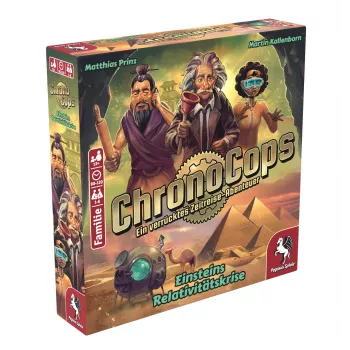 ChronoCops - Einsteins Relativity Crisis, juego de mesa