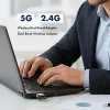 Adaptador USB inalámbrico WLAN, 11ac, 650 Mbit
