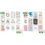 Set de tarjetas de felicitación sigel DS704 — tarjetas blancas A6, papel de 250 g/m², interior en blanco