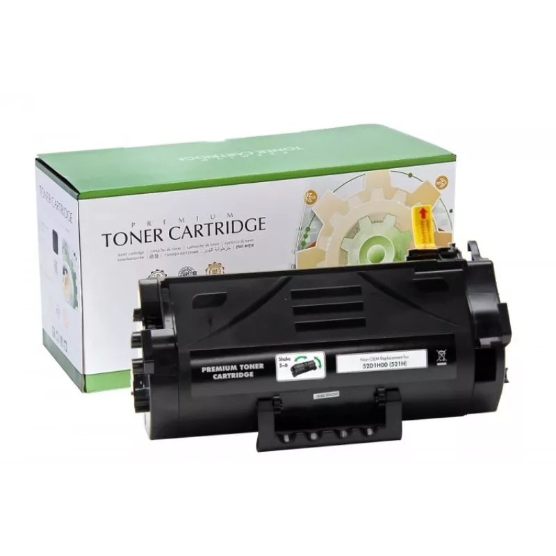 Compatible Static-Control Lexmark 522X (52D2X00) negro, 45000 páginas