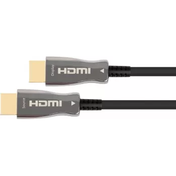 Cable HDMI 2.1 híbrido AOC Ultra-High-Speed, 8K @60Hz / 4K @120Hz, 48 Gbit/s, negro, 50m, PYTHON (AOC-H21050)