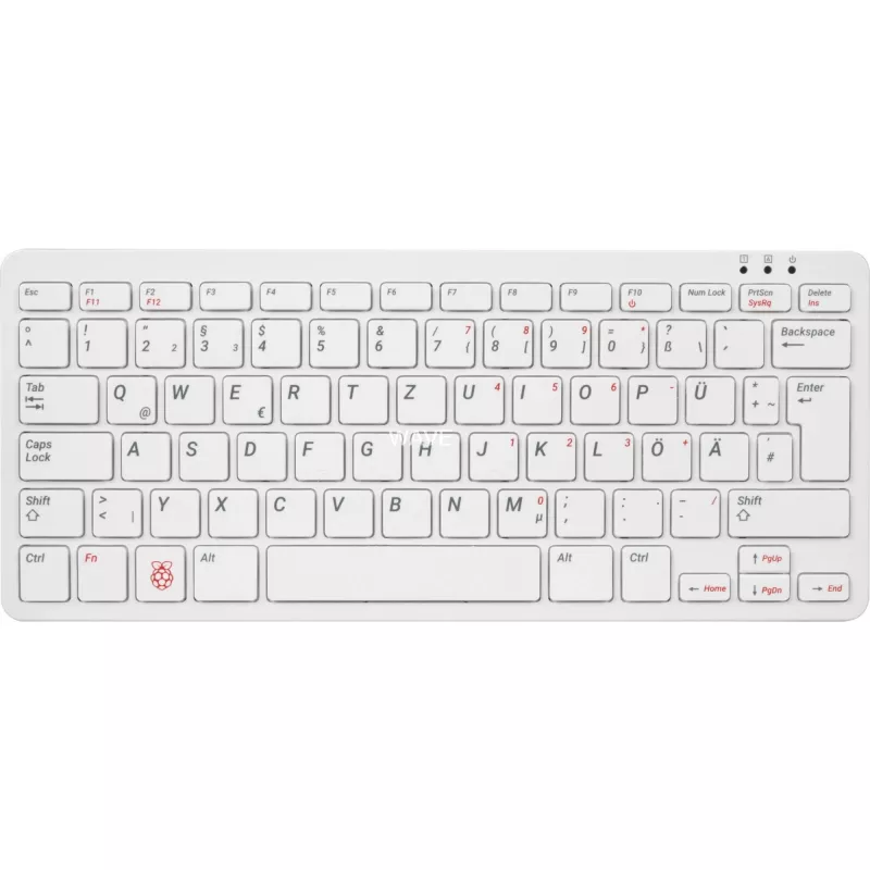 Raspberry Pi 400, mini PC blanco/rosa