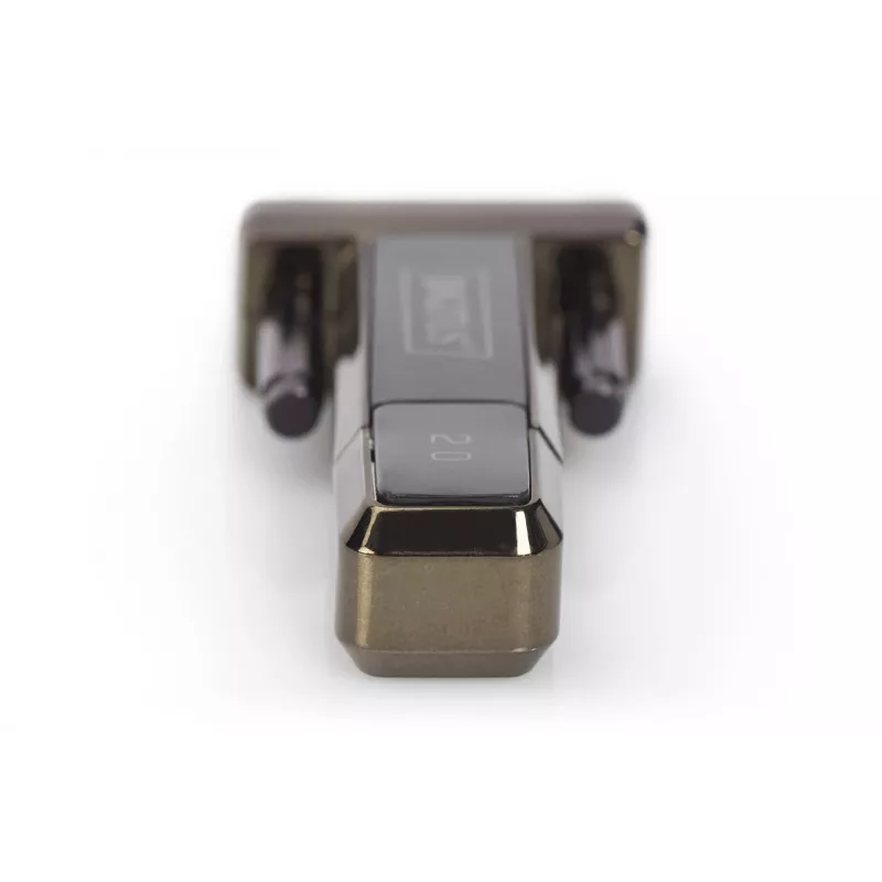 DIGITUS Convertidor USB 2.0 a serie DSUB 9M incl. cable USB-A 80 cm chipset FTDI USB 2.0 a RS232 (FT232RL)