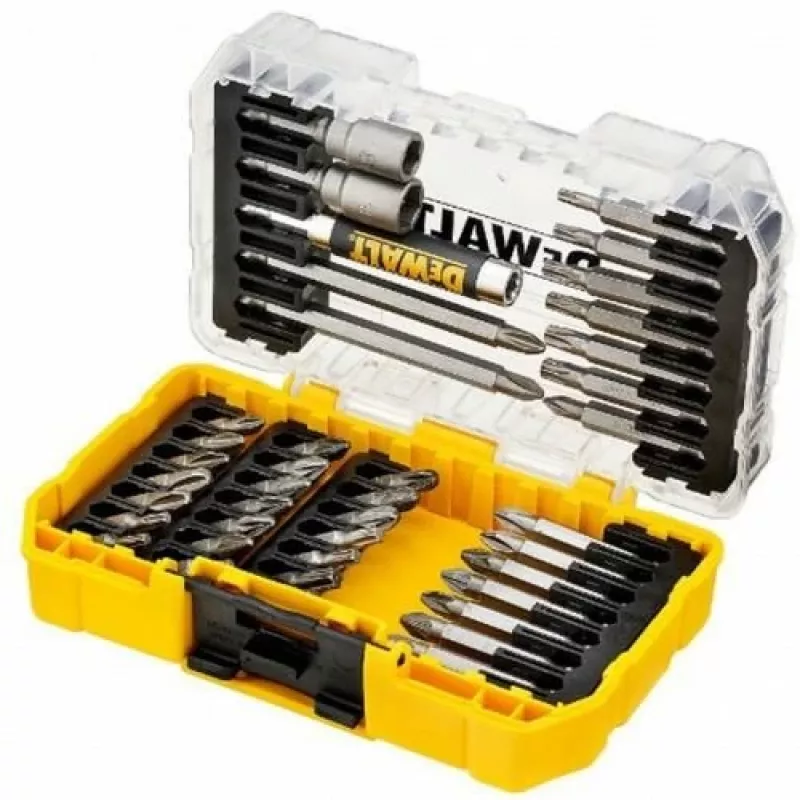 Juego de puntas de destornillador DeWALT DT70702-QZ 40 uds. acero inoxidable