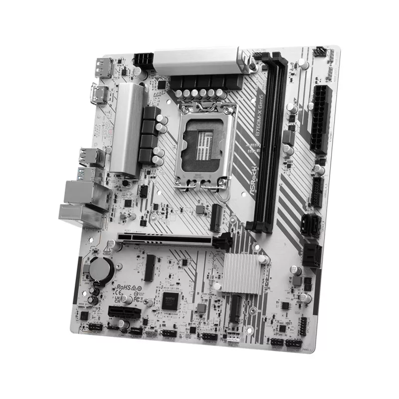 Placa base ASROCK B760M-X GEN5 mATX para LGA1700, 2× DDR5, DisplayPort y HDMI