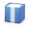 Bloc de notas cuadrado Durable TREND cuadrado azul transparente