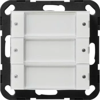 GIRA 2003100 Interruptor eléctrico transparente - blanco (2003100)