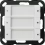 GIRA 2003100 Interruptor eléctrico transparente - blanco (2003100)