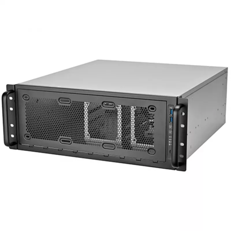 Carcasa rackmount 4U SILVERSTONE RM45-360 — carcasa 4U, compatible con placas base ATX, montaje en rack