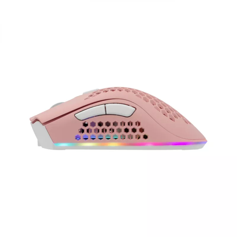 Ratón White Shark WGM-5012 Lionel rosa USB
