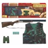 Set de escopeta de juguete Pulio 155617/0 con chaleco portacartuchos