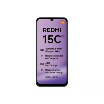 Xiaomi Redmi 15C 5G - Smartphone 5G - Dual-SIM - RAM 8 GB / Almacenamiento interno 128 GB - Ranura microSD - 6,9