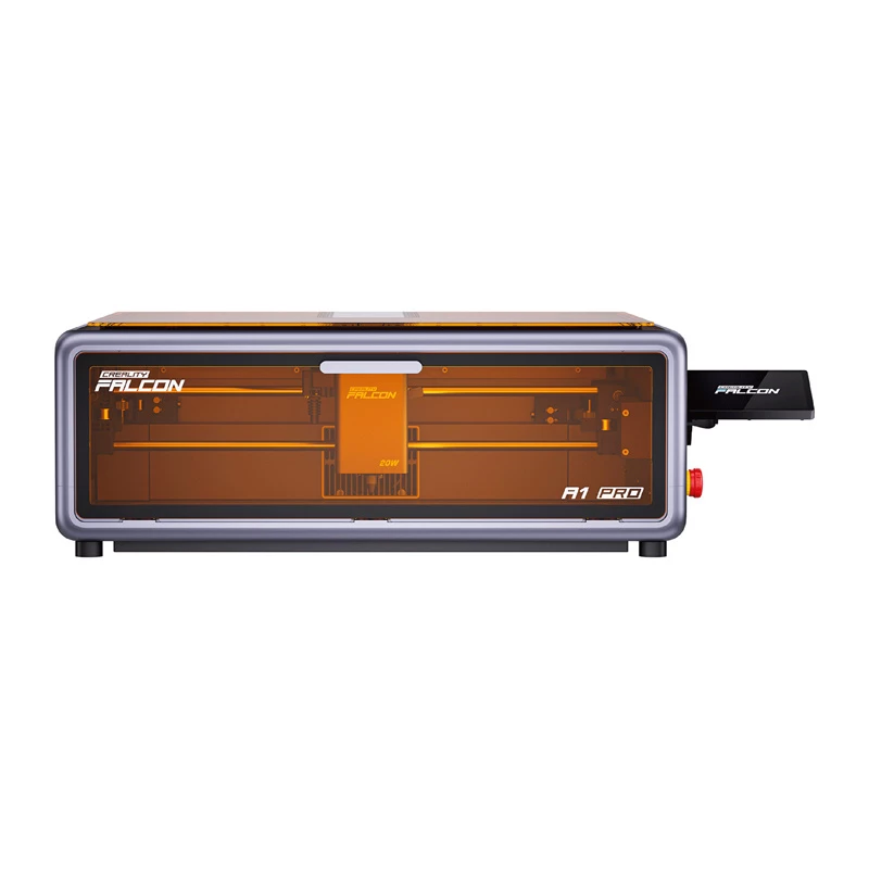 Grabador láser Creality Falcon A1 Pro 20W — módulo de grabado y corte láser de sobremesa