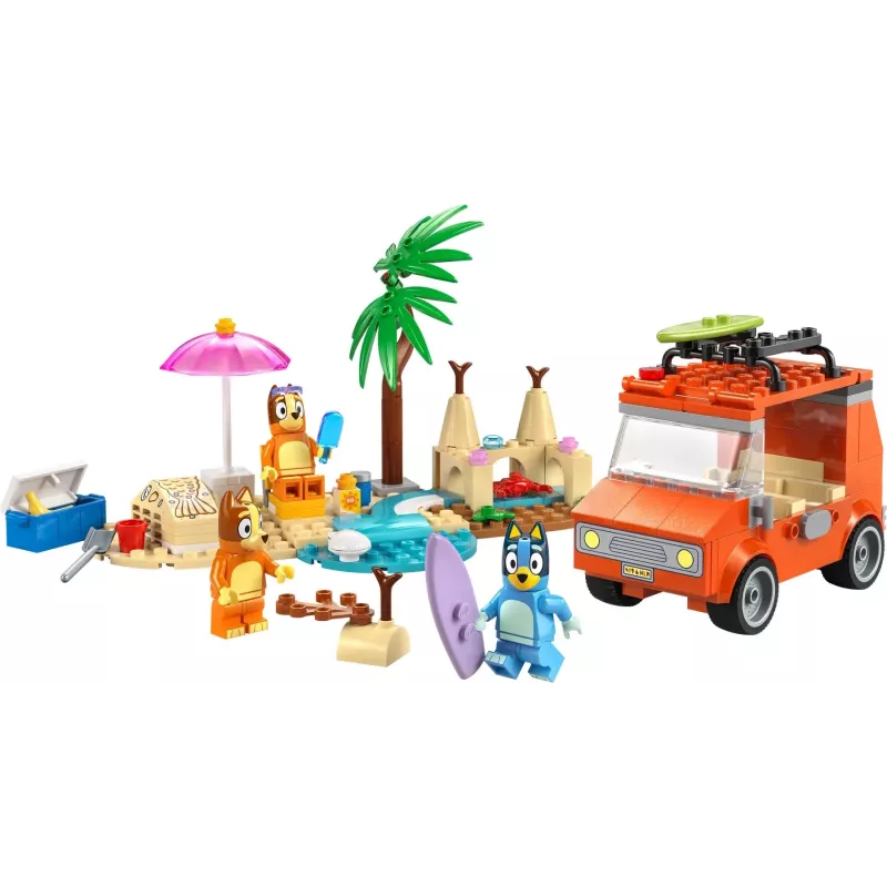 LEGO Bluey Coche azul excursión familiar 11202 — set de juego para juego imaginativo