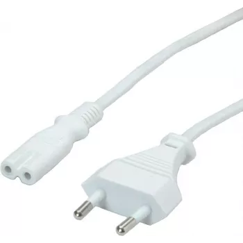 Value 19.99.2091 Cable de alimentación Blanco 3 m CEE7/16 IEC 320 (19.99.2091)