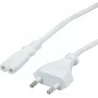 Value 19.99.2091 Cable de alimentación Blanco 3 m CEE7/16 IEC 320 (19.99.2091)
