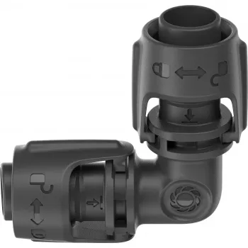 Conector de tubo Gardena 13202-20 apto para sistema de riego por goteo