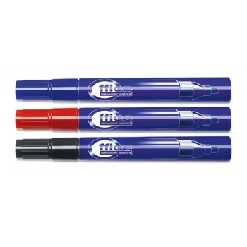 Rotulador permanente Forpus, 1-5 mm, punta bullet, negro 1213-001