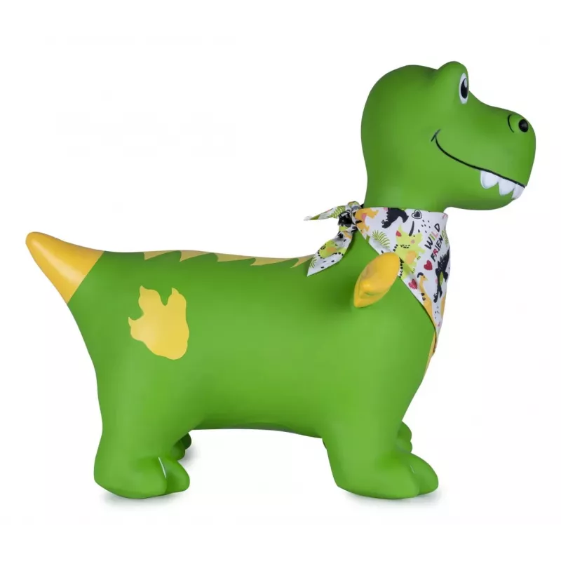 Juguete saltarín Jamara HoppyDoo Dino con alas verde con bomba