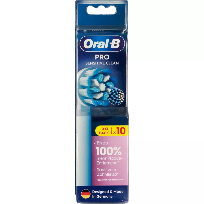 Oral-B Pro Sensitive Clean Cabezales de cepillo de repuesto, 10 uds.