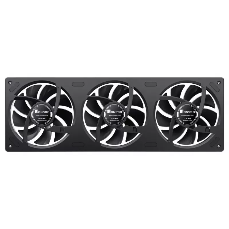 Set de ventiladores para radiador ARGB PWM de 360 mm Jonsbo ZA-360 (negro)