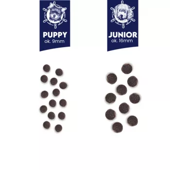 Pienso para cachorros BALTICA EXCELLENT Puppy Salmon Hypoallergenic XS/S 1 kg, 30 % proteína, 16 % grasa