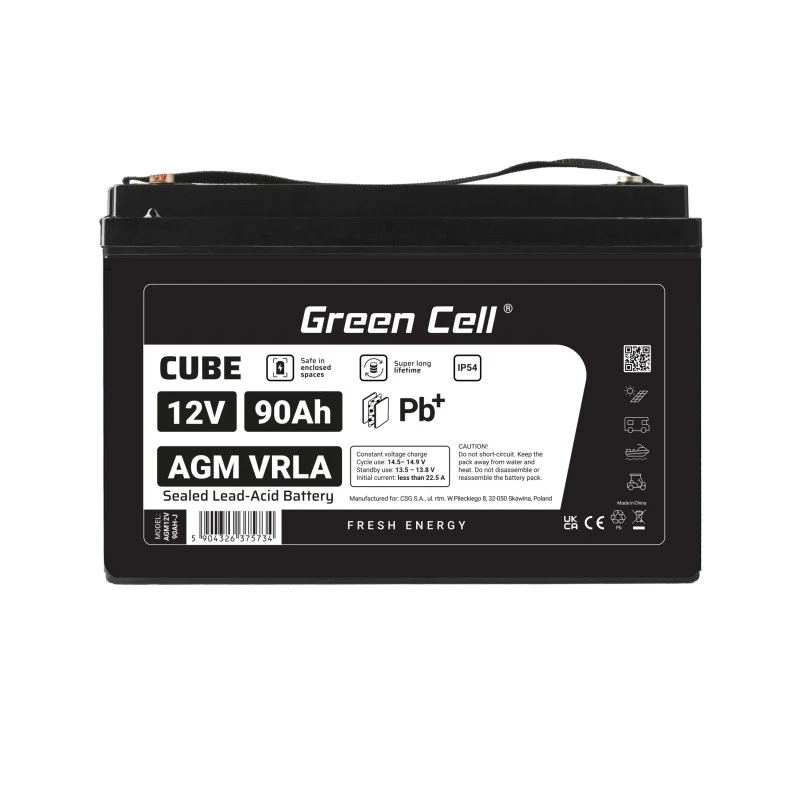 Batería AGM VRLA 12V 90Ah IP54