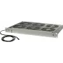 Schroff 10713-098 bandeja de ventiladores para rack de 19 pulgadas, 1U, 6 ventiladores, acero inoxidable