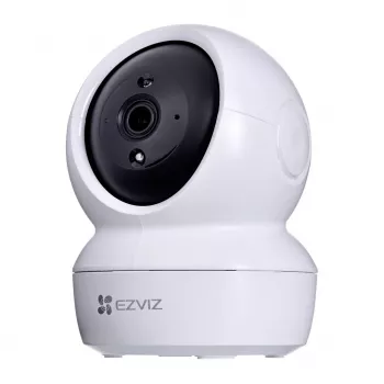 EZVIZ H6c Cámara de vigilancia IP 1920 x 1080, interior, tipo domo, Wi‑Fi y Ethernet, objetivo de 4 mm, giro de 360°, microSD hasta 256 GB