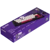 LORGAR KBP70MW, teclado gaming mecánico inalámbrico 65% Pro, negro/rojo, distribución EN