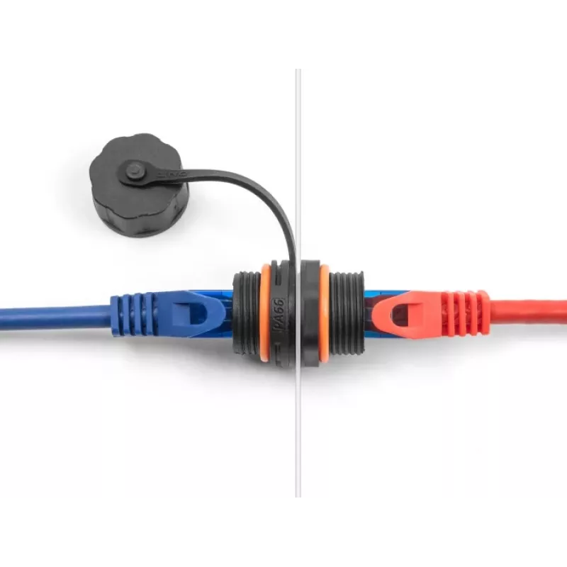 Cable de red DeLOCK 88145 RJ45 a RJ45 Cat.6A negro